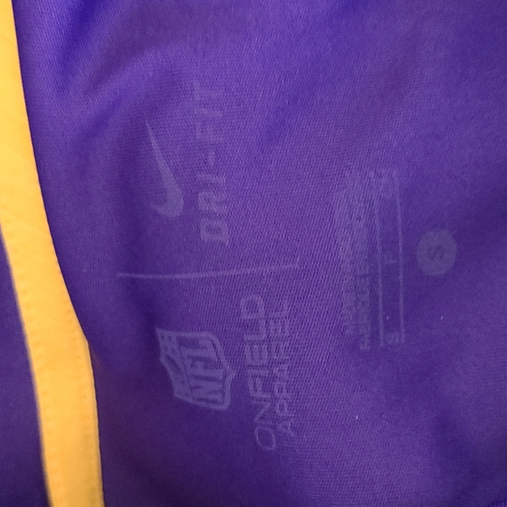 Minnesota Vikings NFL football Nike dri-fit golf shirt Size Small - Picture 6 of 6